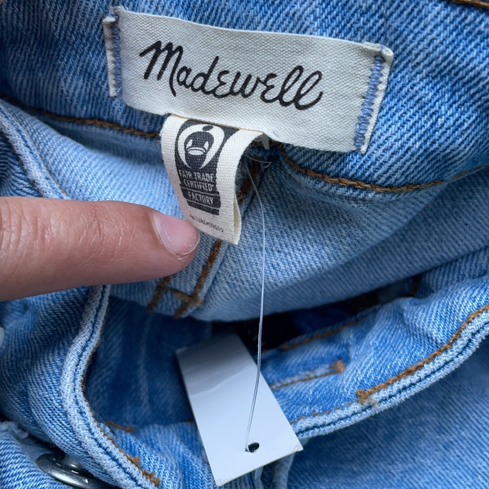NWT Madewell The Curvy Perfect Vintage Jean in Fiore Wash - Picture 7 of 15